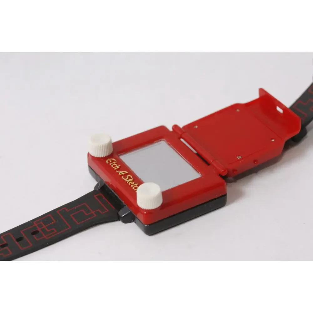 1995 Etch A Sketch Magic Screen Wristwatch by Basic Fun ~ 260806-WH 528